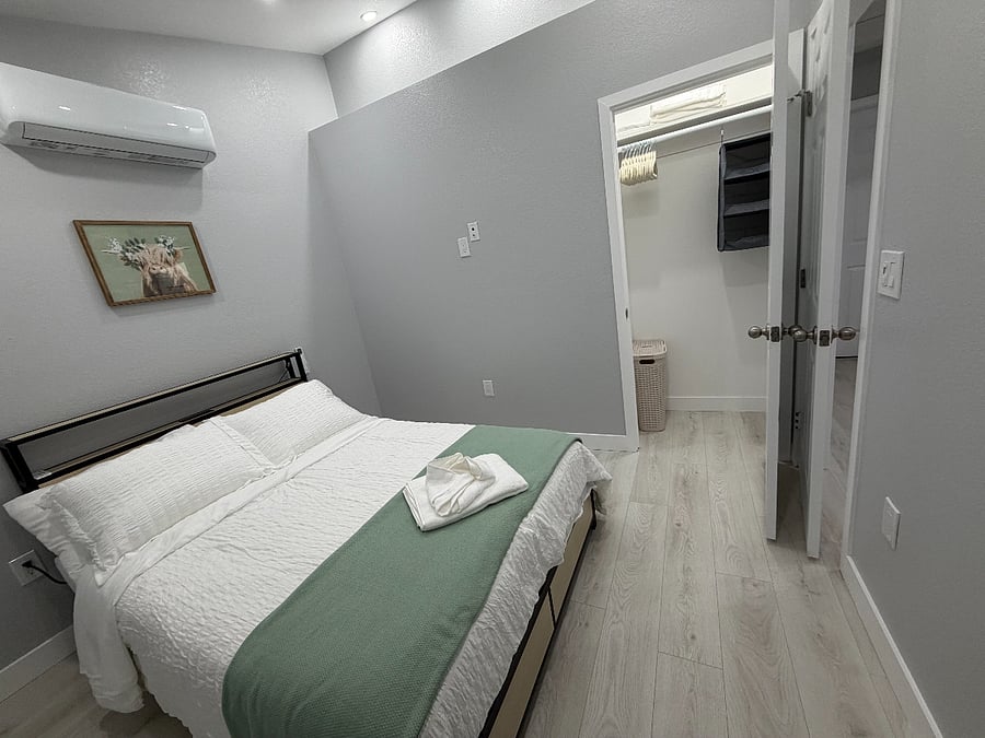Bedroom with Full Bed