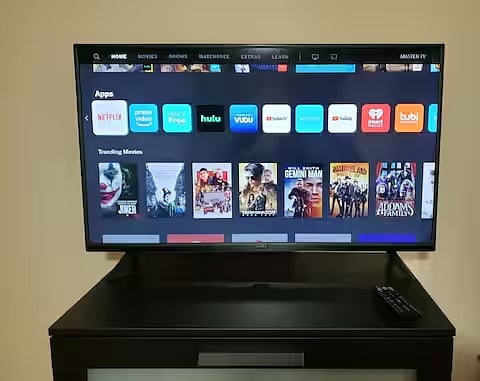Master bedroom Smart TV