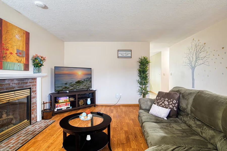 Sectional Sofa & Smart TV