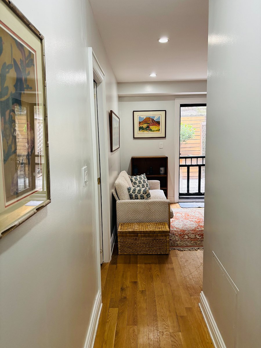 View of backyard door
