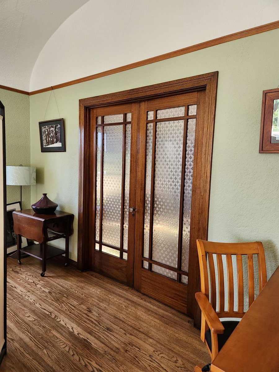 Living room door leading to bedroom