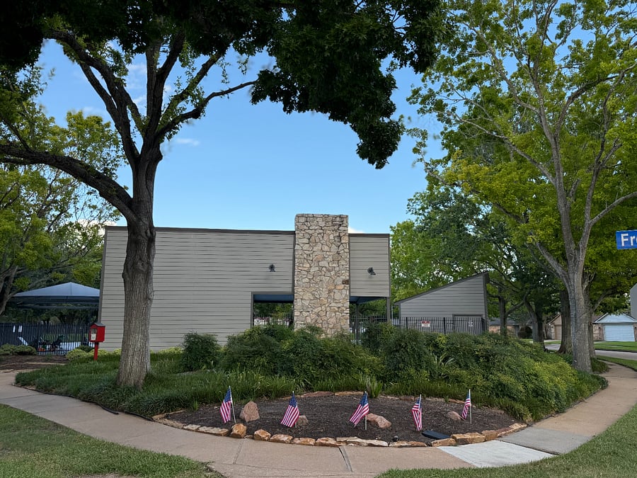Private community recreation area featuring swimming pools and outdoor amenities, just a short walk from the home