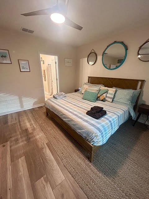 Primary Bedroom:
Attached Bathroom
