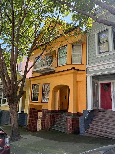 Exterior of building.