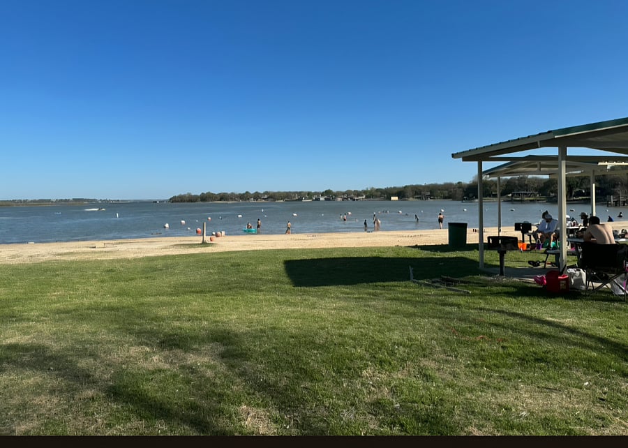 Shady Grove Beach and picnic area. 5 mins from the house