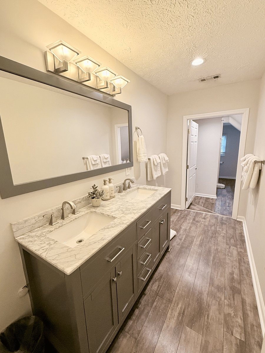 Upstairs Full Bath - Sink Area