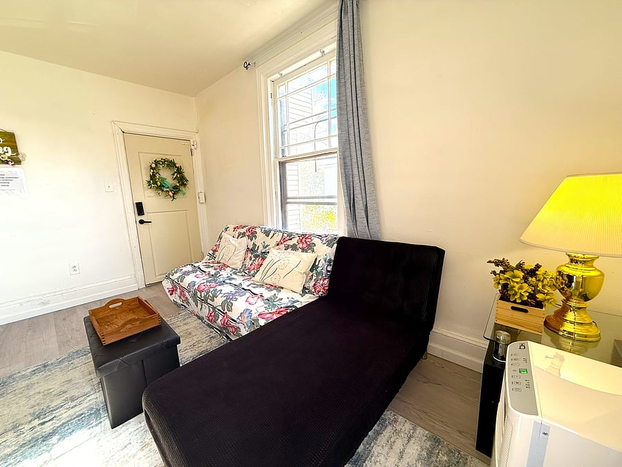 2nd floor unit, living room