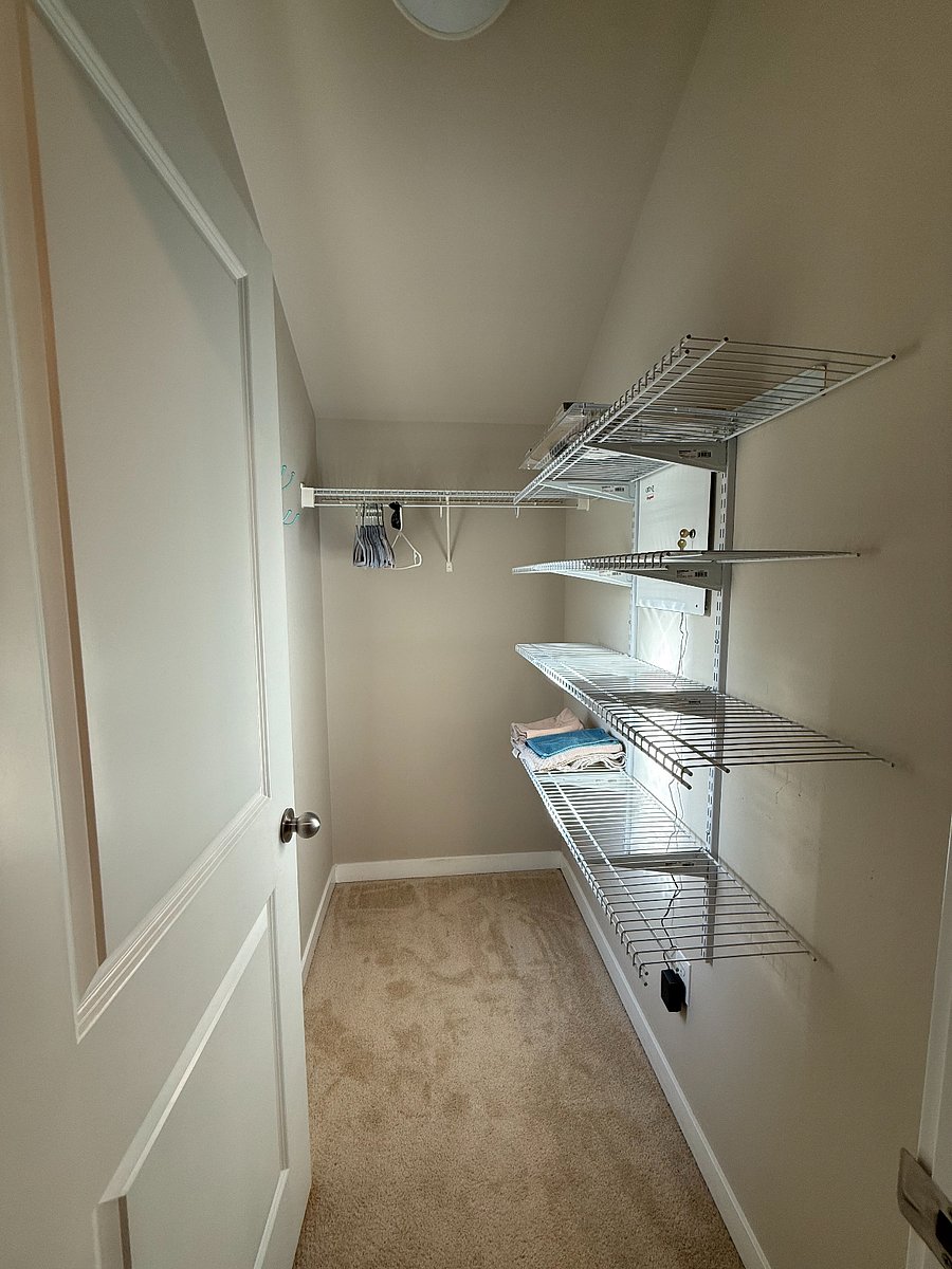 Secondary closet in office