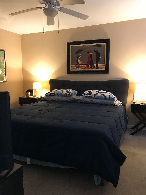 King size bed