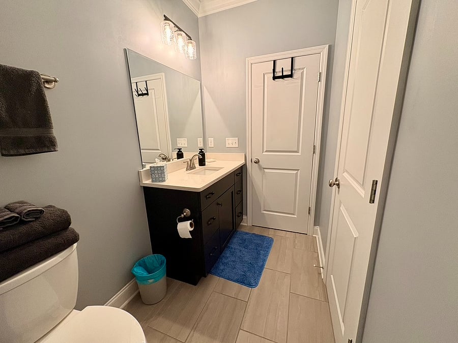 Master bathroom