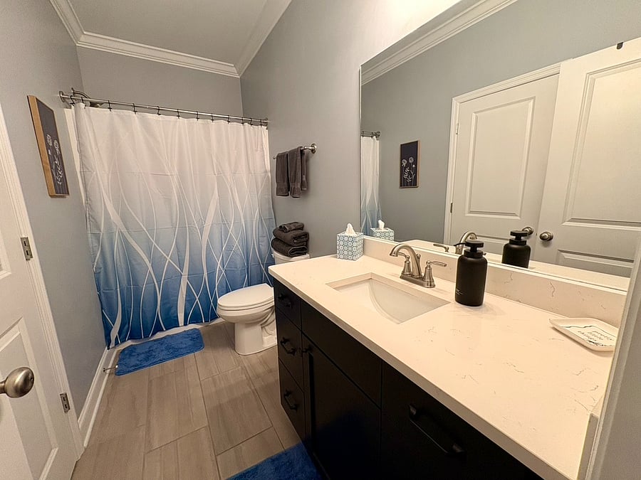 Master bathroom