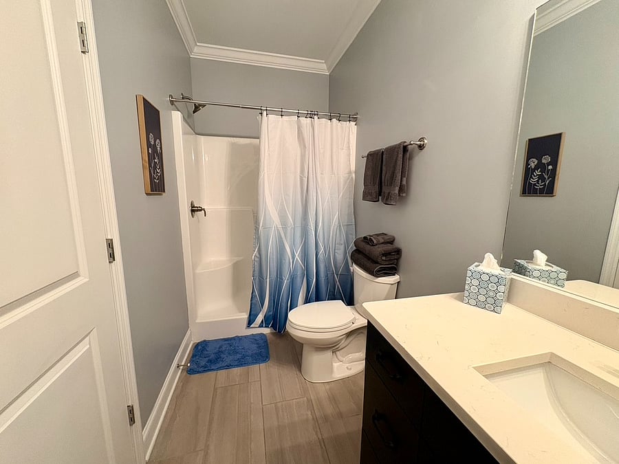 Master bathroom