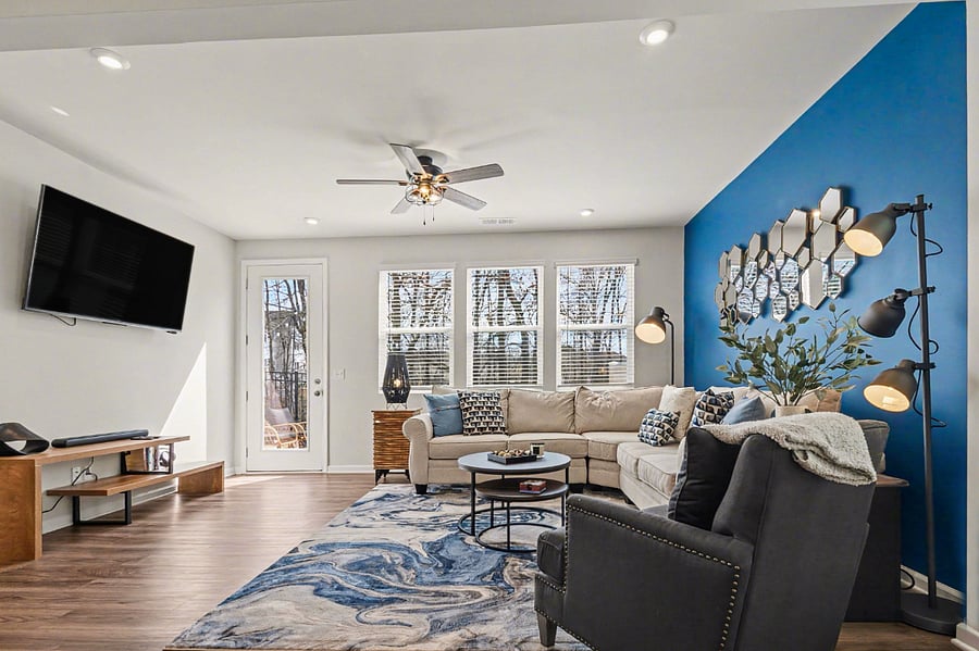 Main living room with open concept