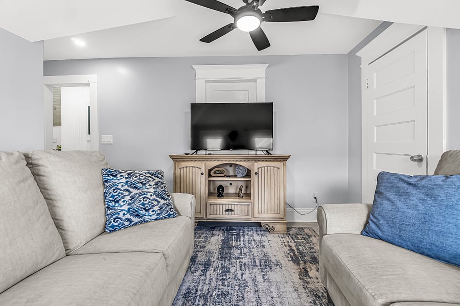 Private Living room with Smart TV