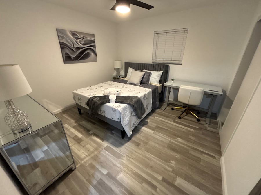 Suite 3: $1200/mo includes a shared bath with Suite 2.