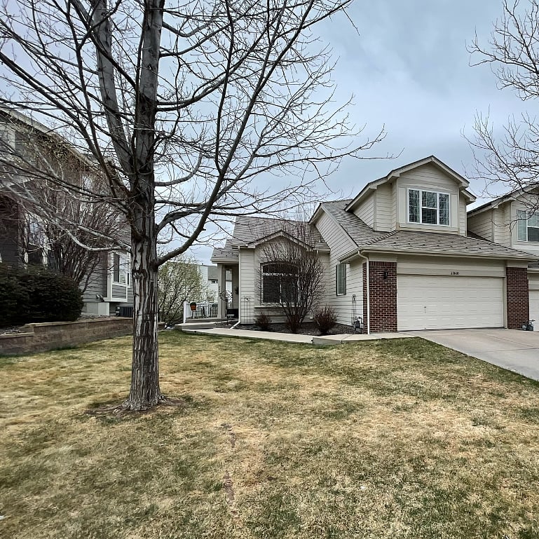 Townhouse with secured private entry through garage