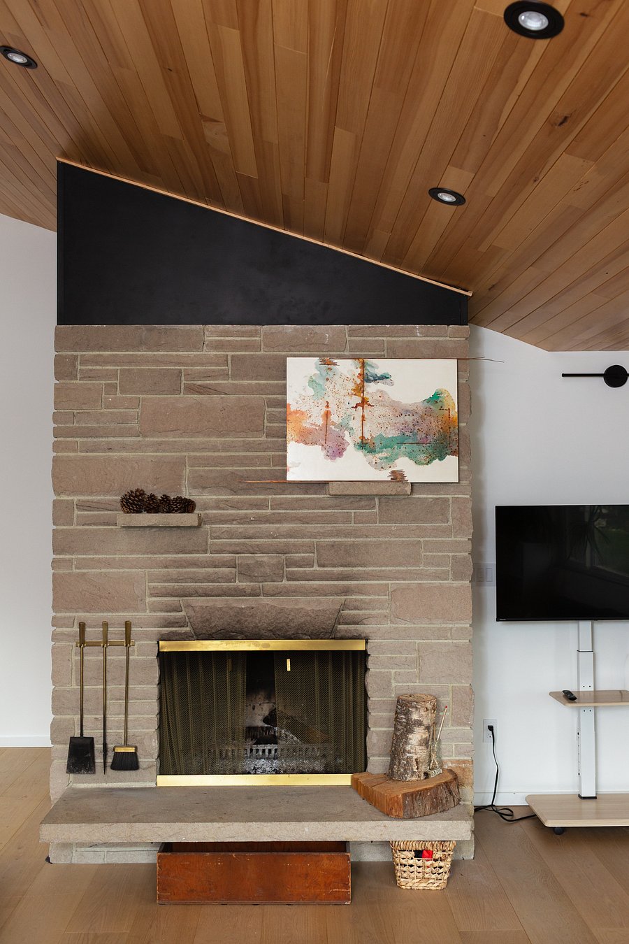 Living Room + Fireplace