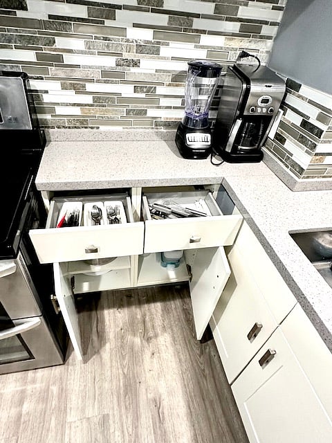 Stocked kitchen