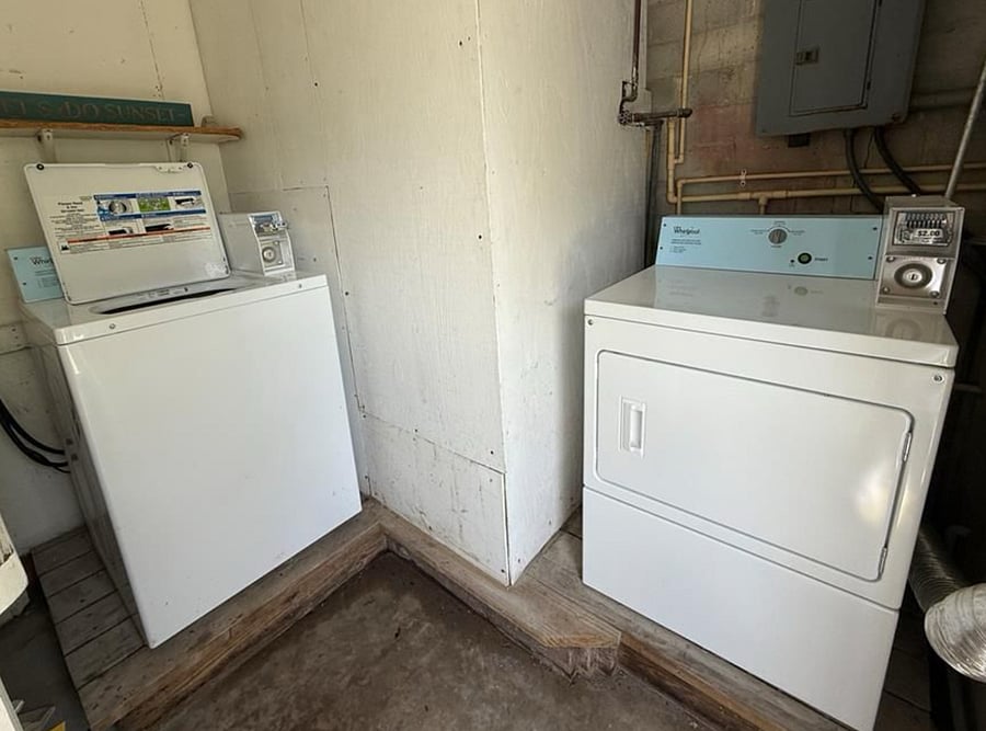 Coin Washer and Dryer