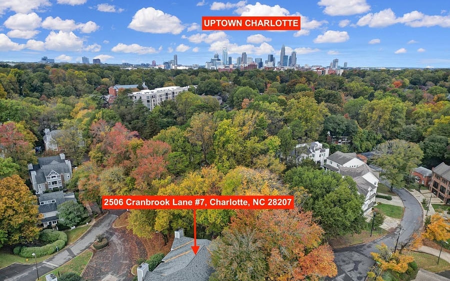 Close to Uptown, South End, Dilworth, and Elizabeth! In the heart of Charlotte but nestled in a quiet and quaint community.