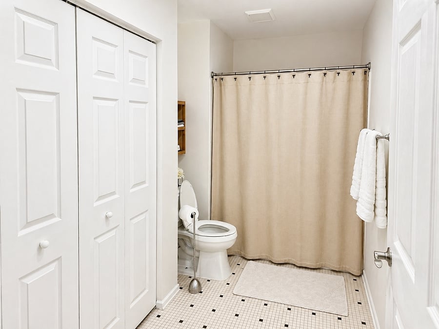Guest bathroom.