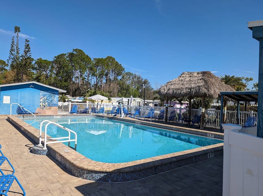 Heated pool