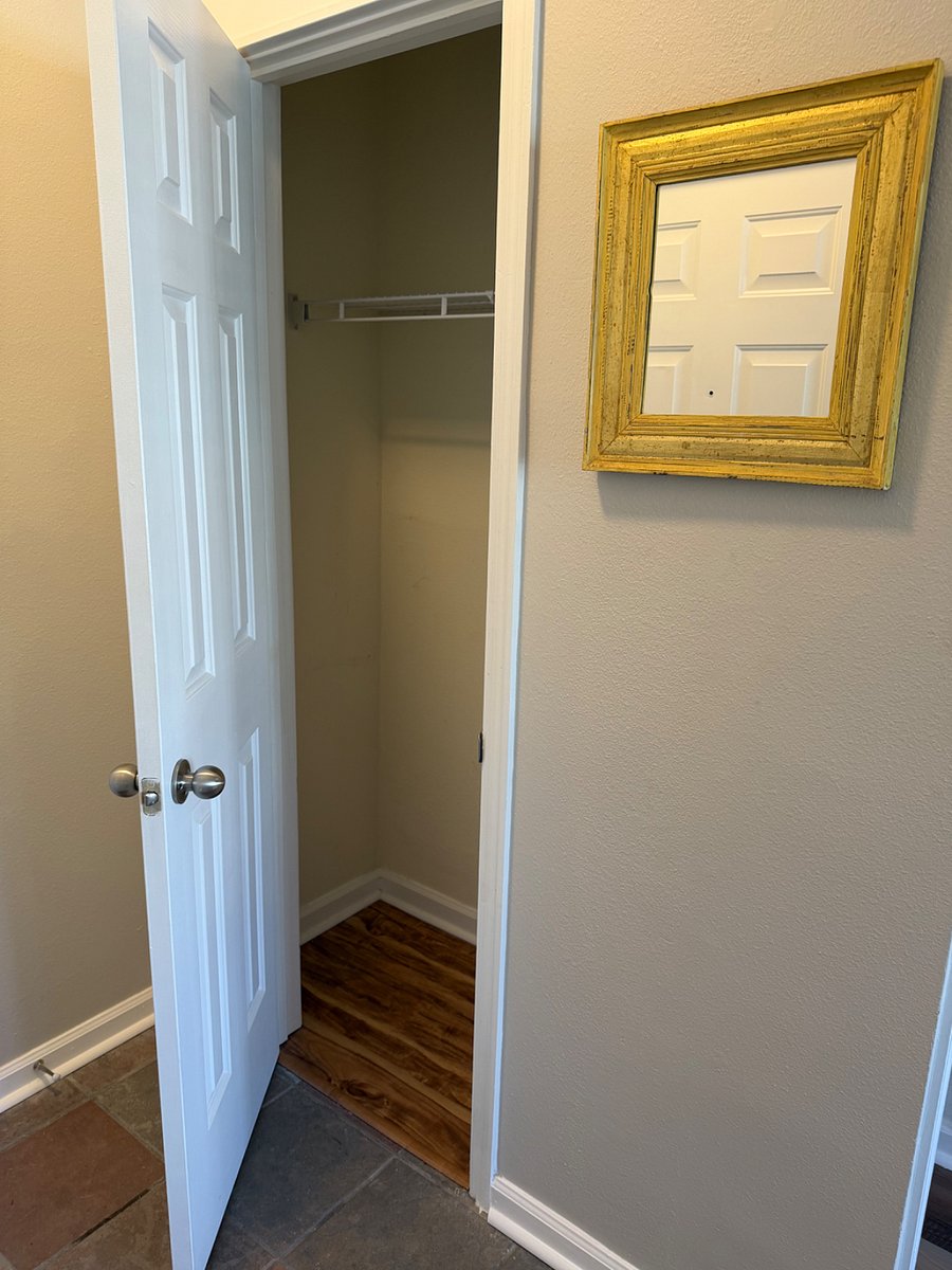 Front hall closet 
