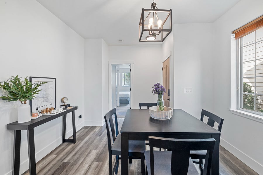 Entryway + Kitchen Table