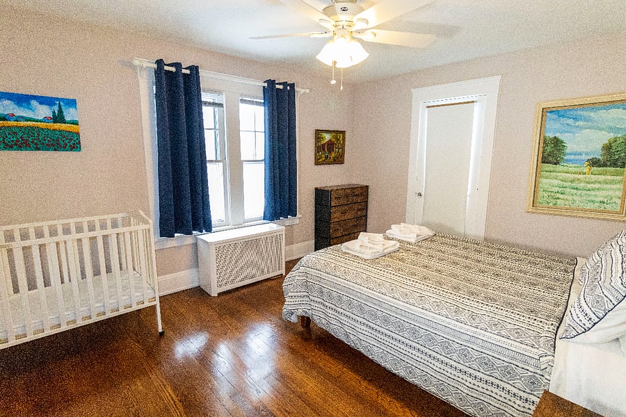 Bedroom 2: Spacious, comfortable and perfect for a restful nights sleep.