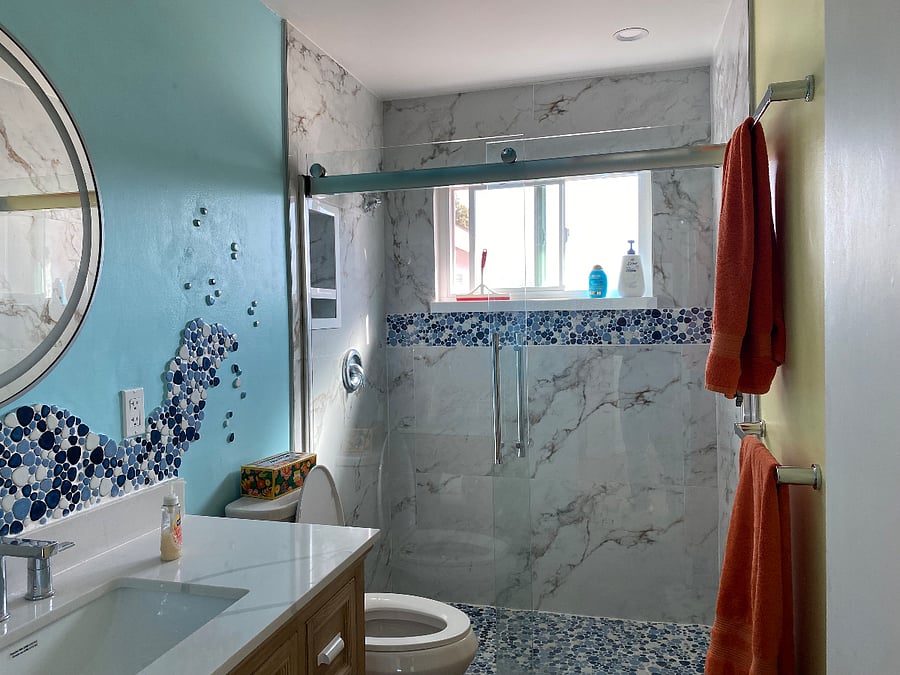 Shared bathroom