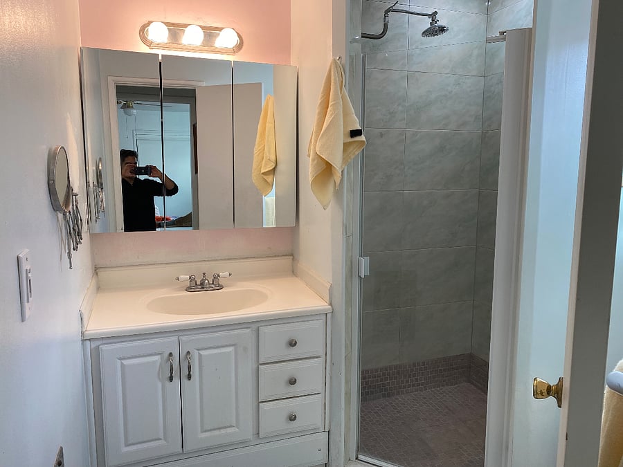 Master bedroom bathroom