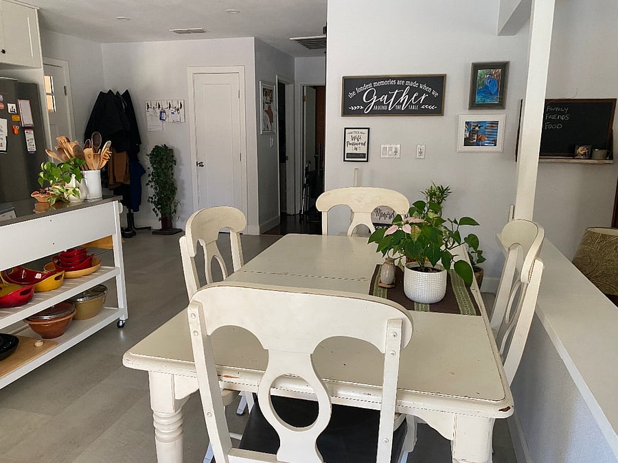 Dining room table