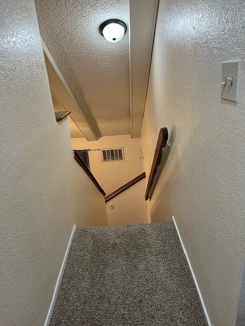 Stairs going to upper level