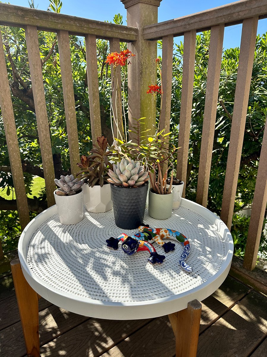 Master bedroom deck
