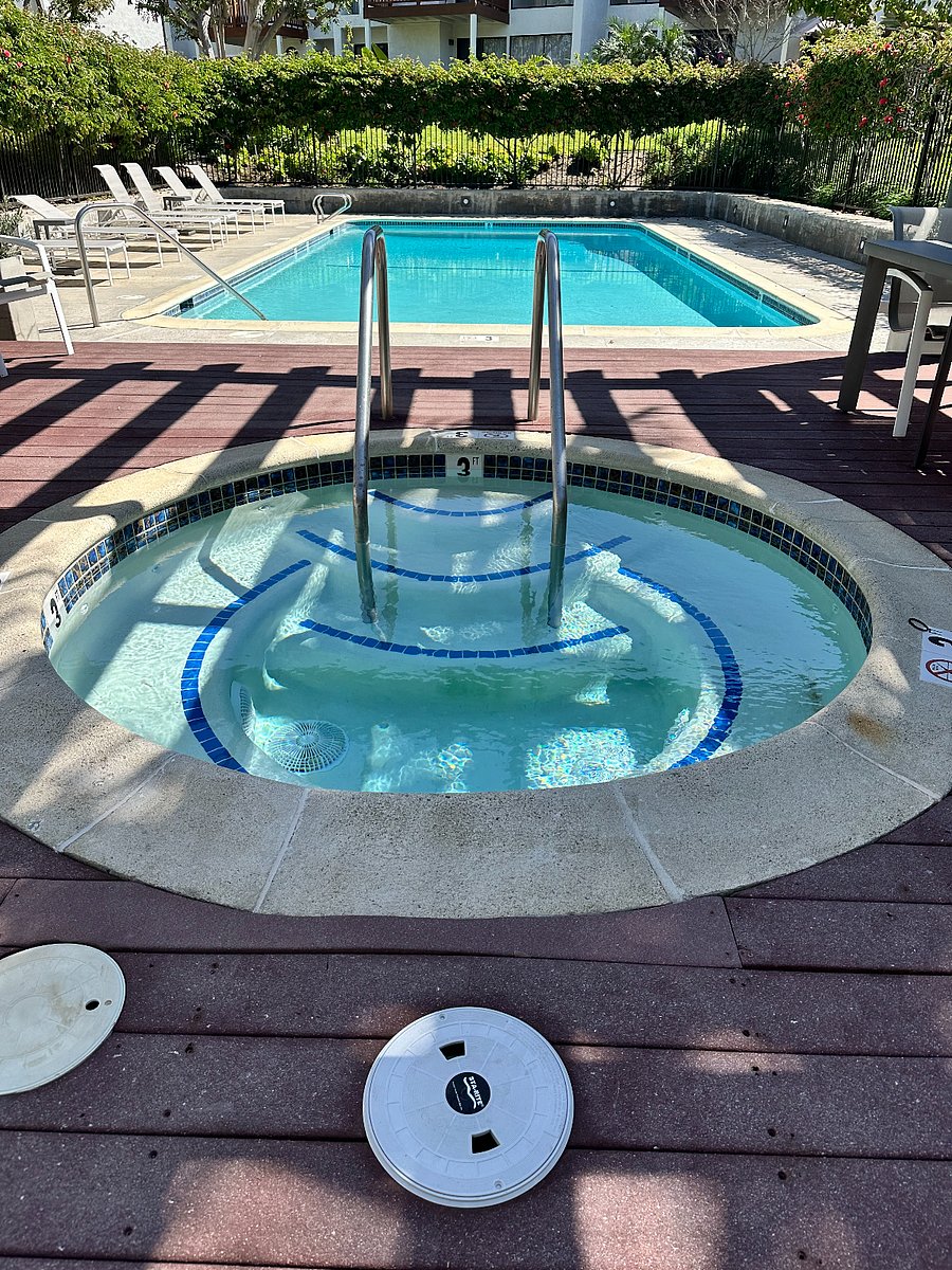 Hot Tub by the pool