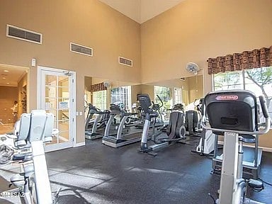 Work out Equipment in Club House