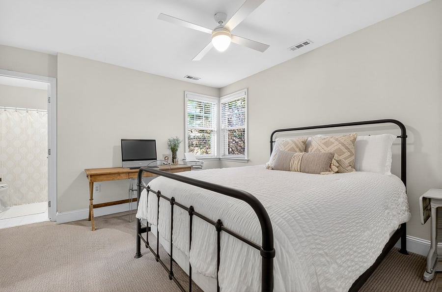 Secondary Bedroom - dedicated home office workspace
