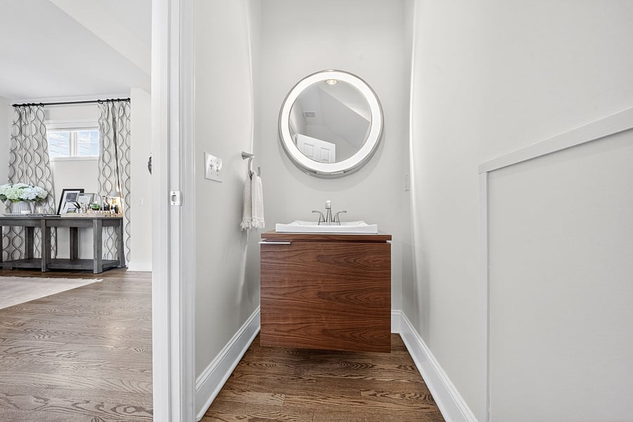 Half Bathroom on first floor