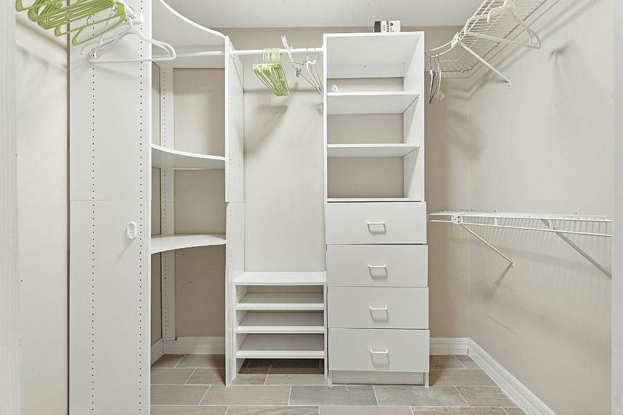 Master closet