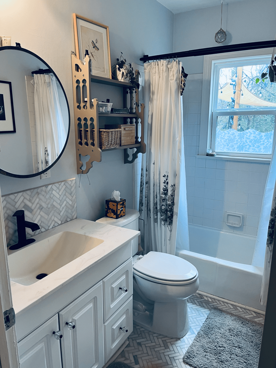 Updated bathroom