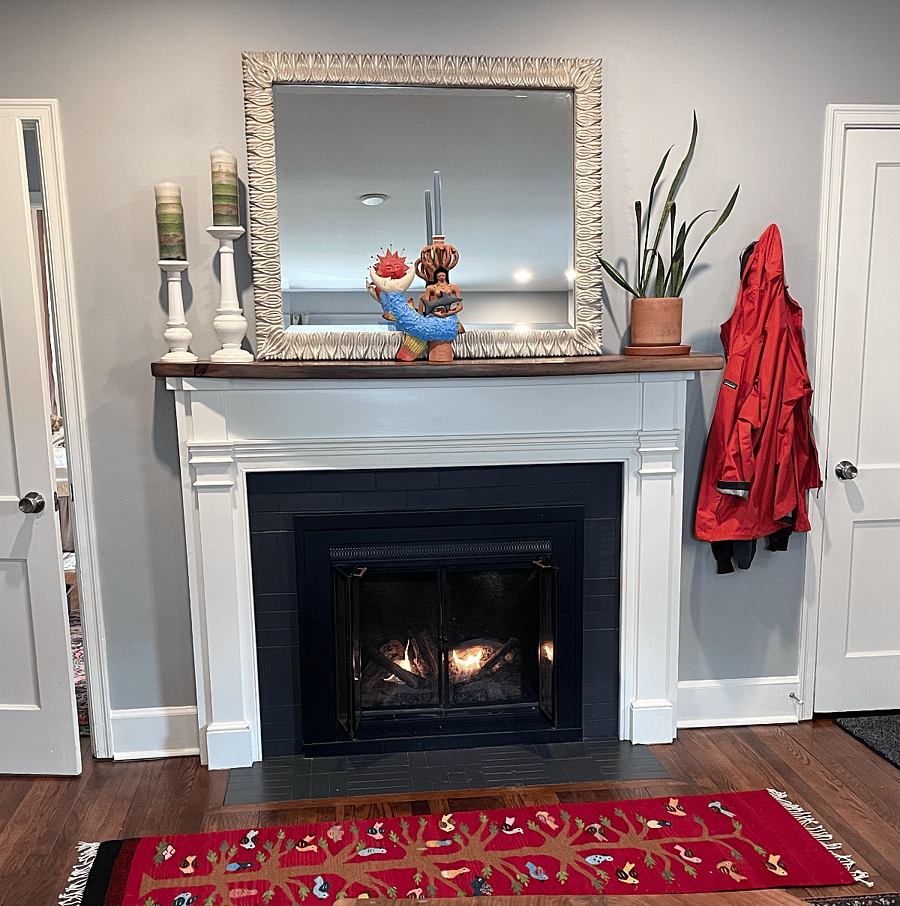 Gas fireplace