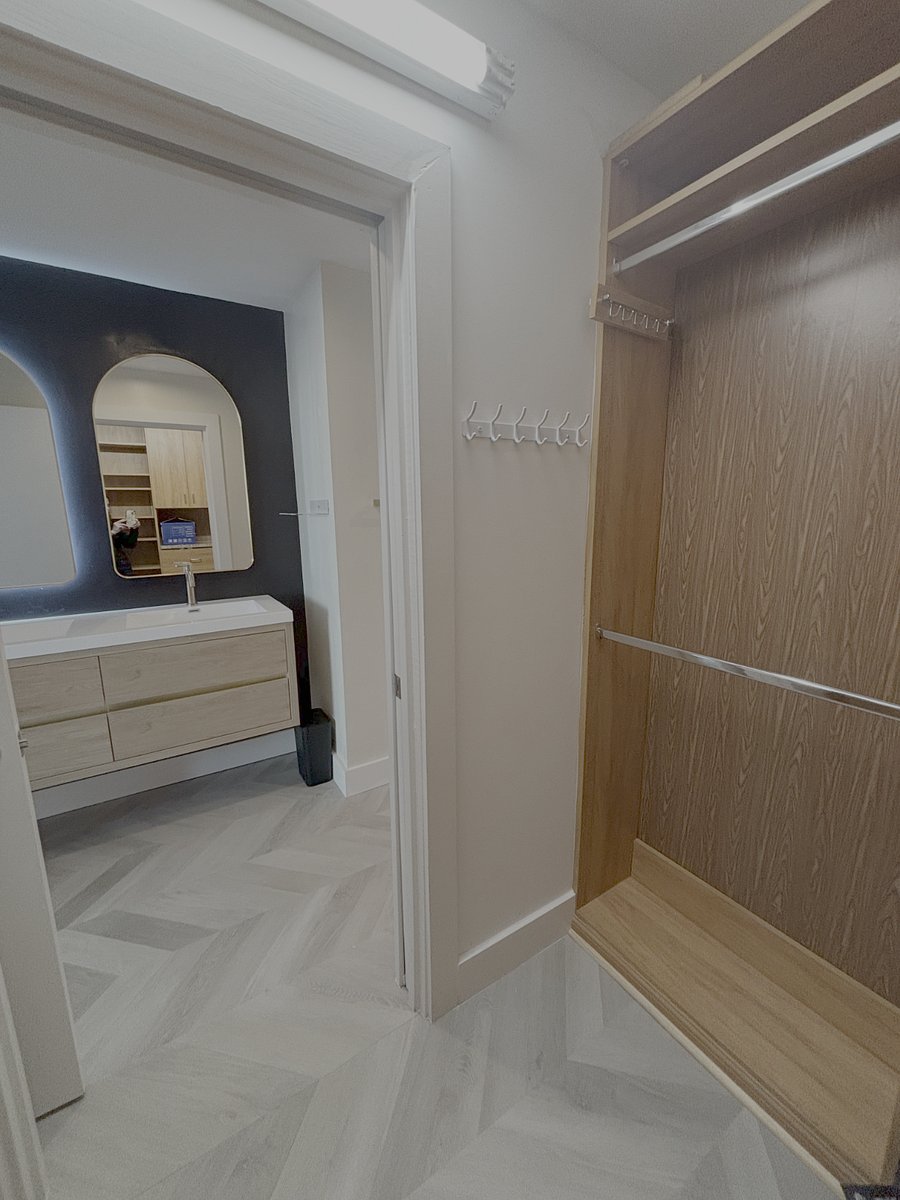 Primary Bathroom (closet is across from double sinks)