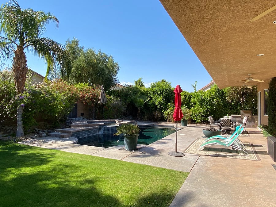 Poolside Lounge Area with Patio Seating