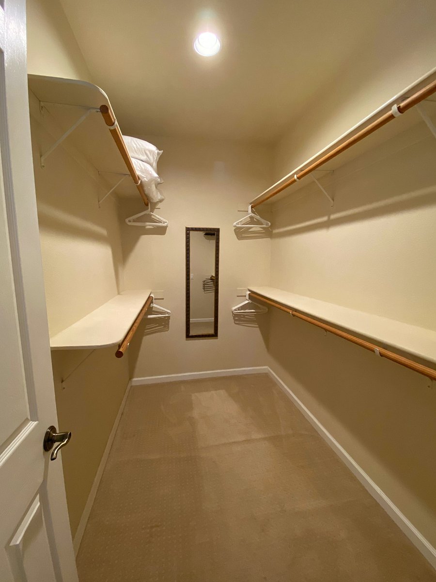 Large Walk-In Closet in Primary Bedroom