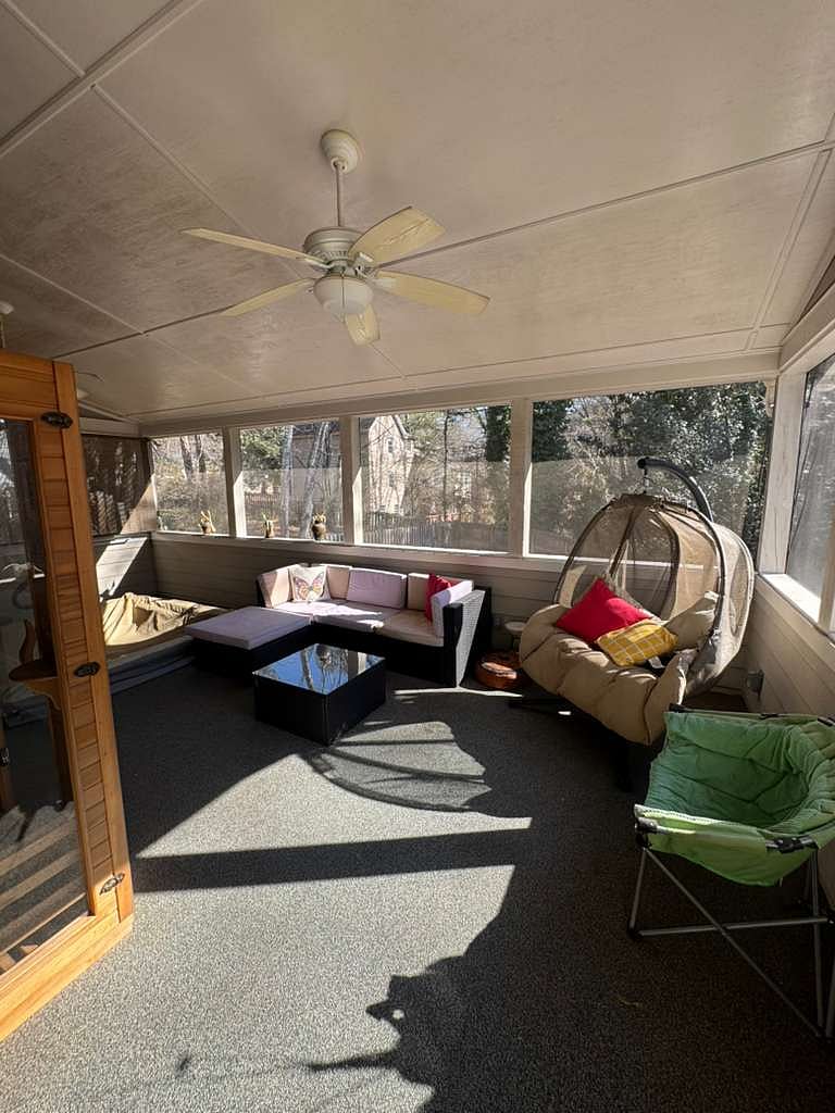Screened in Patio with Sauna