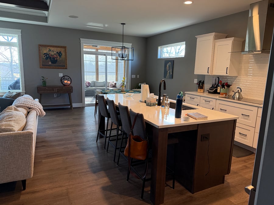 All electric kitchen