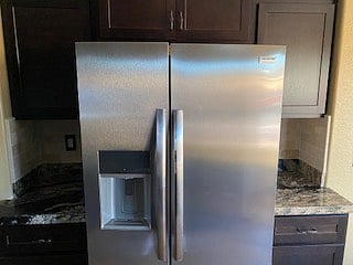 Full size refrigerator and freezer - with ice maker