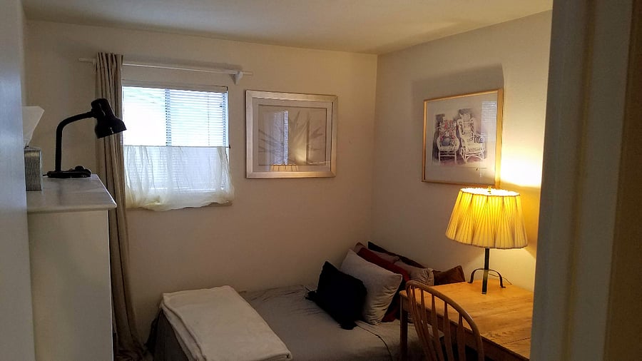 Bedroom 2 with full size bed.