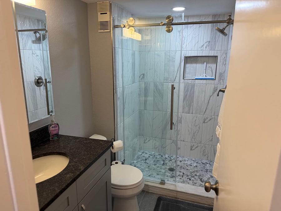 Second Walk in shower
