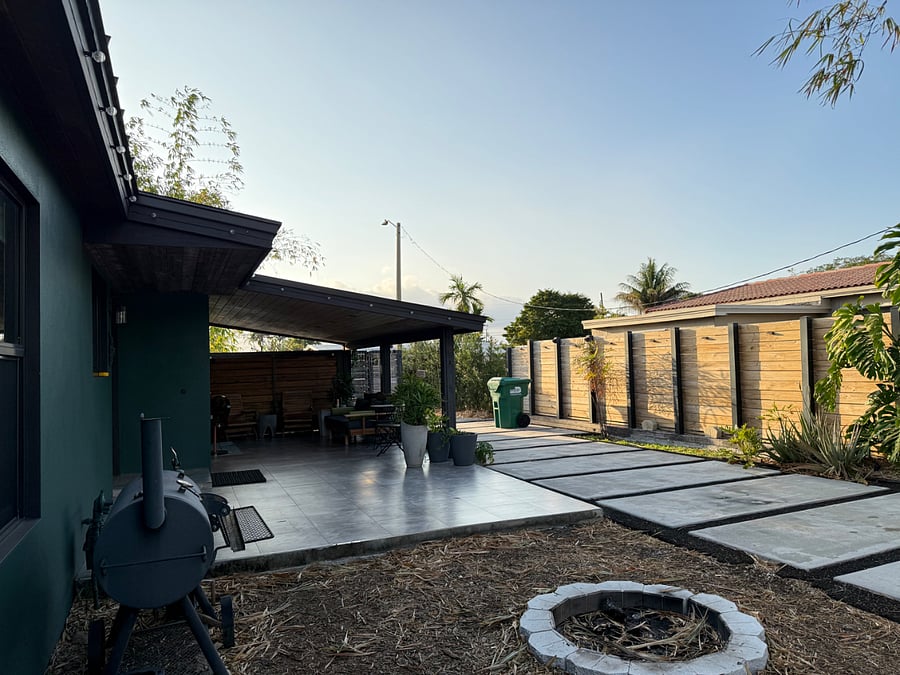 Patio, bbq grill
